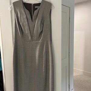 Nordstrom Classique Tan wool dress size 6